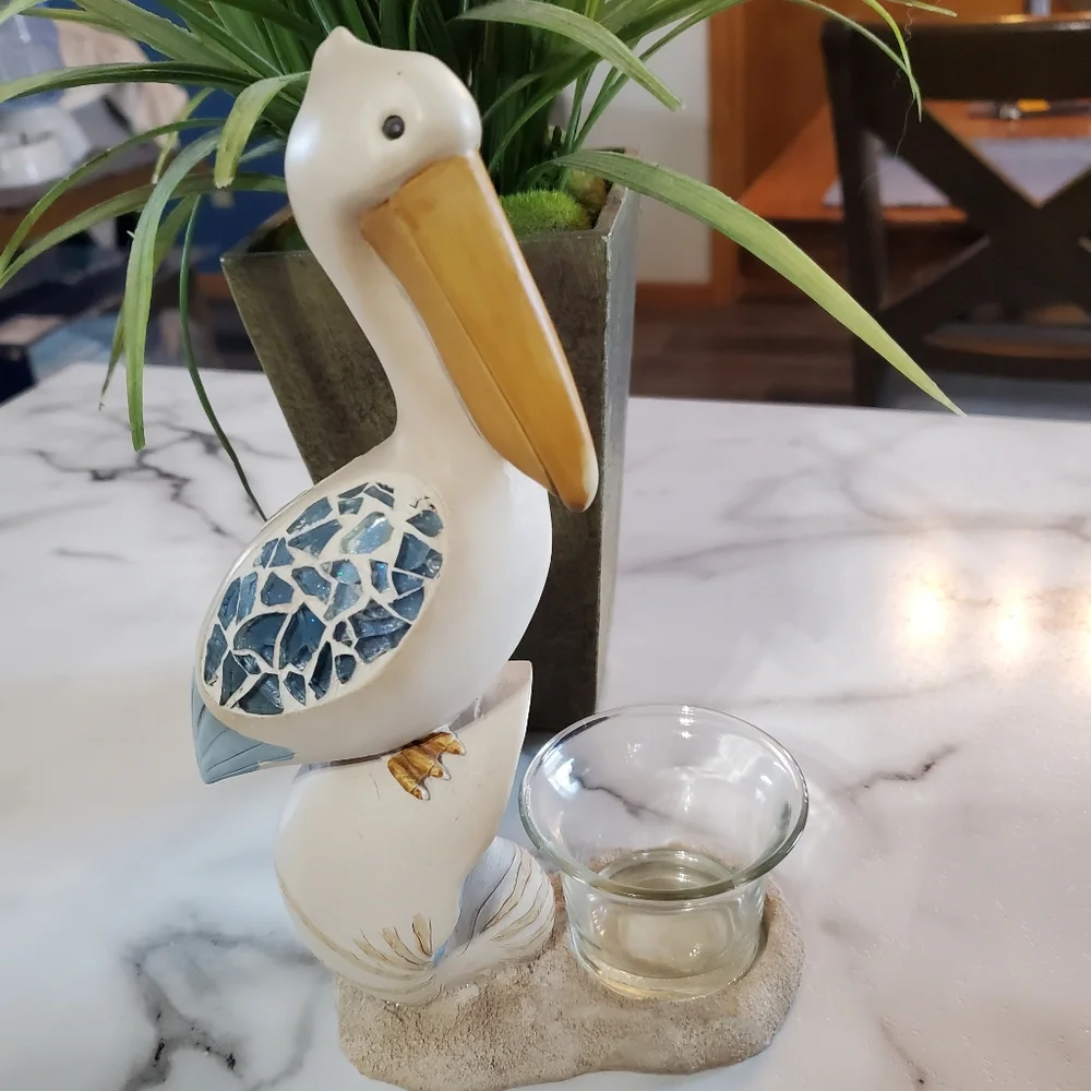 Pelican Votive Candle Holder
